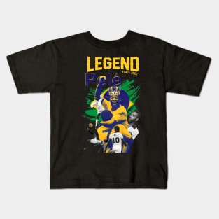 Pelé legend forever Goat Kids T-Shirt